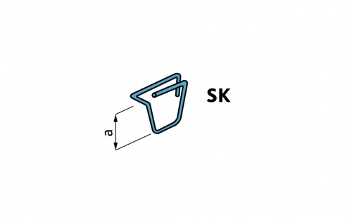 Хомут для горизонтальной кладки BAUT SK 50-75-2